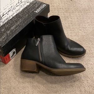 Kensie Ghita black booties size 6.5